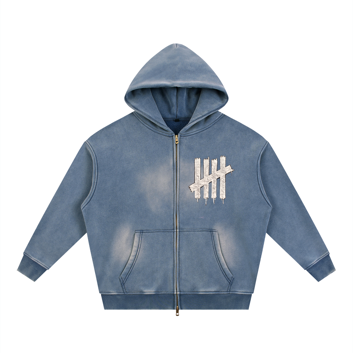 HH - Boxy Fleece Hoodie (Sky Blue)