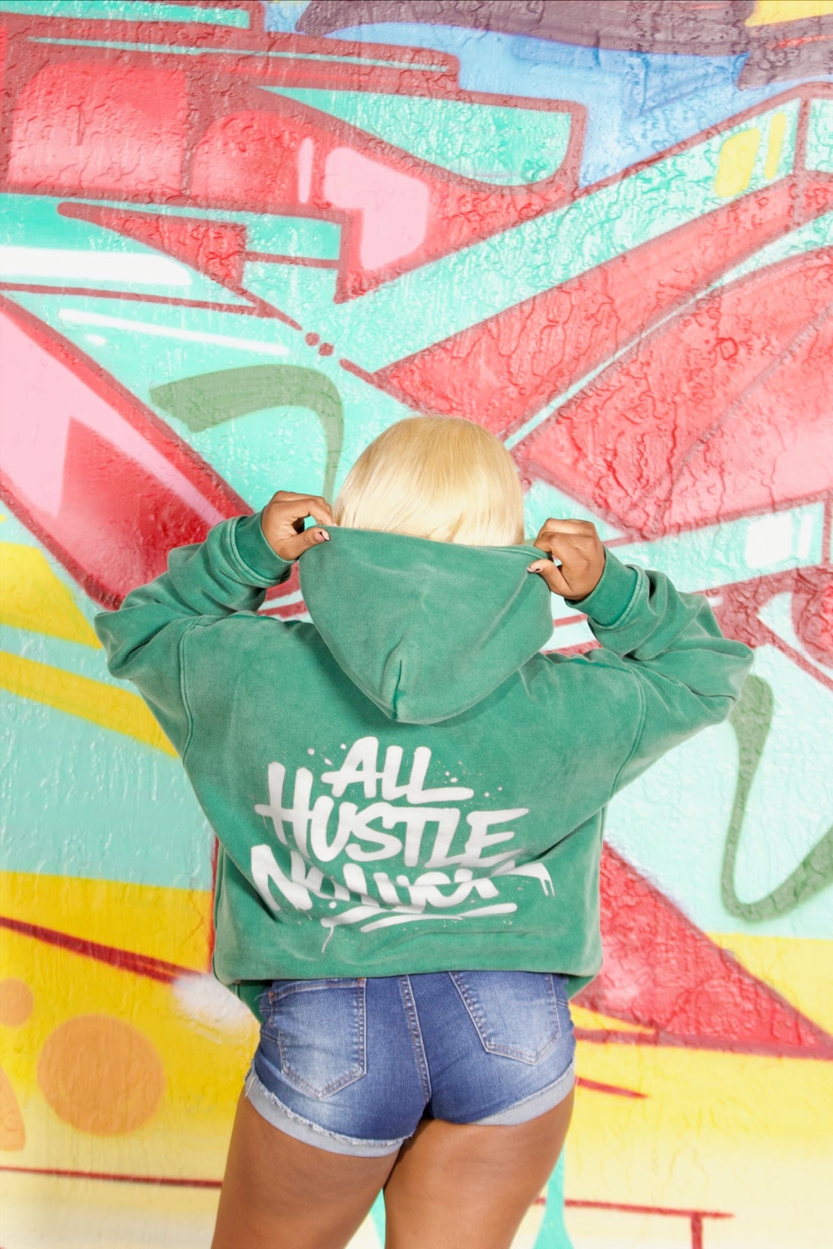 Green Means Go - Zip Up Hoodie
