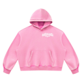 HH - Boxy Fleece Hoodie(Candy Pink)