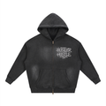 Hustler Hustle-Boxy Fleece Hoodie(Midnight)